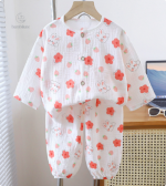 Vêtements pour enfants en lin, faciles à porter