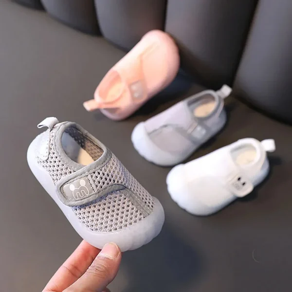 Mini Fashion - Chaussures maillées respirantes pour enfants