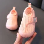 Chaussures enfants en tissu maillé léger et respirant