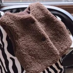 Gilet en peluche doux et stylé pour les enfants