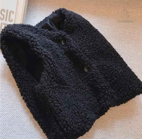 Vêtement chaud en peluche pour enfants, gilet