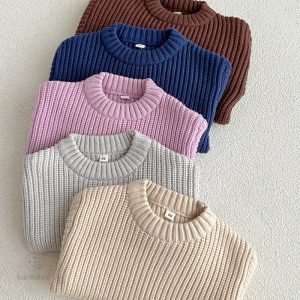 Mini Fashion - Pull en tricot super doux pour enfants