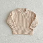 Pull en tricot stylé pour l'hiver des enfants
