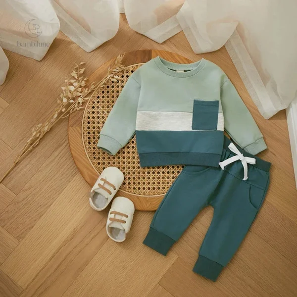 Vêtements enfants - ensemble survêtement en coton