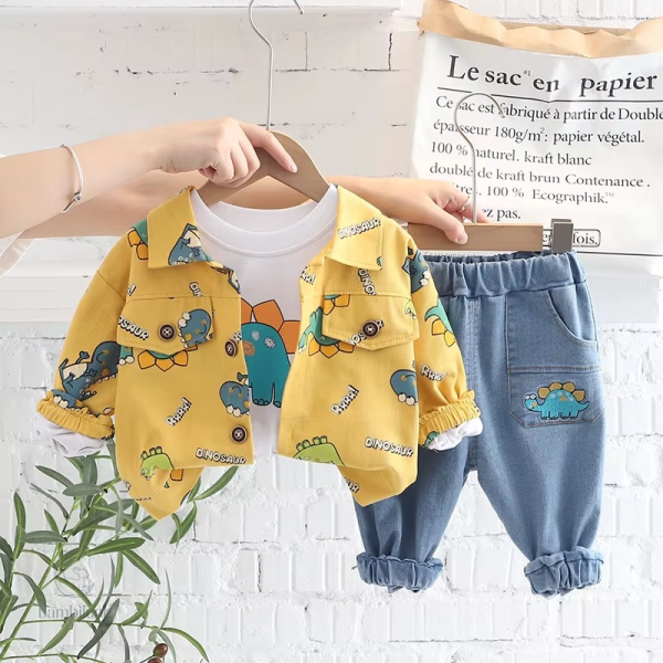 Mode tout-petits - Ensemble d'aventure coloré