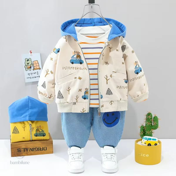 Vêtements enfants - Ensemble 3 pièces pour jouer