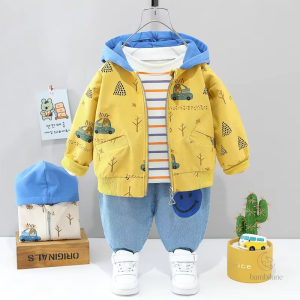 Tenue 3 pièces - Vêtements aventure pour jeunes enfants
