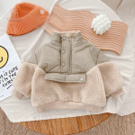 Mini Fashion™ - Manteau polaire en laine d'agneau pour enfants