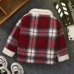 Veste enfant en tissu à carreaux colorés