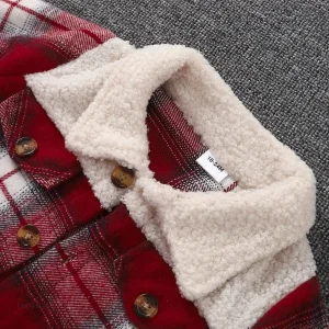 Veste à carreaux pour tenue décontractée enfant