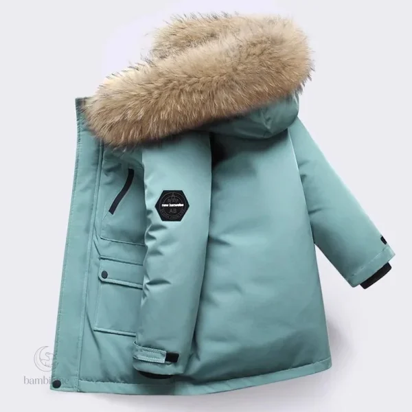 Manteau adapté aux enfants, parfait pour l'hiver et l'automne