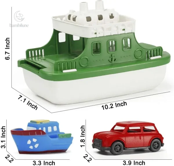 Jouet d'eau Mini Ferry coloré et amusant