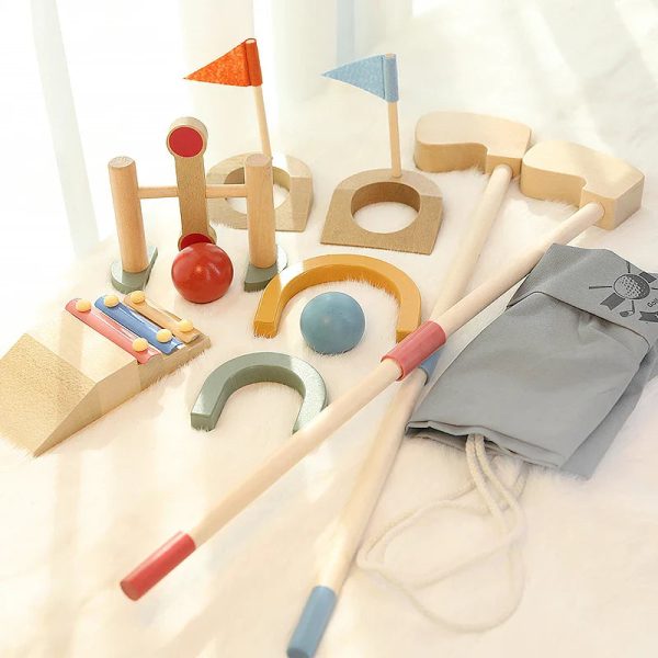 Mini Golfers – Jeu de golf en bois pour enfants de 4 à 5 ans