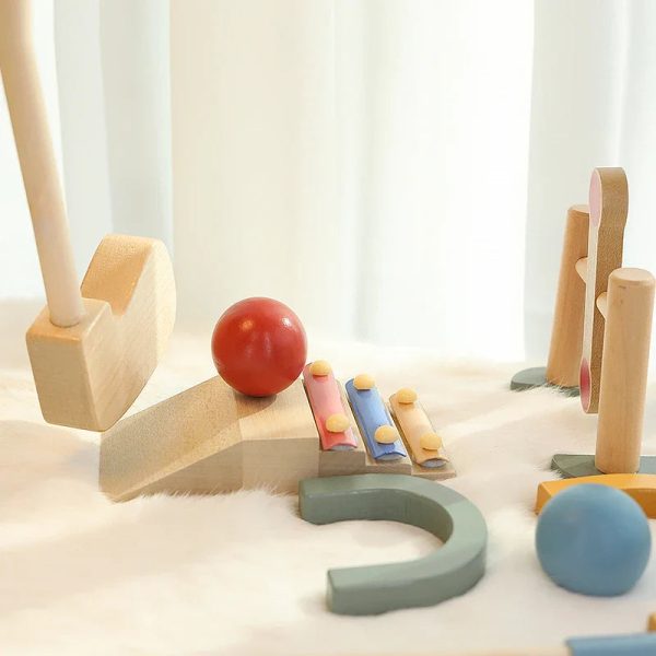 Mini Golfers, jouet éducatif en bois pour les jeunes golfeurs