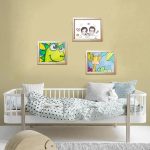 Art et jeu dans un cadre pour enfants