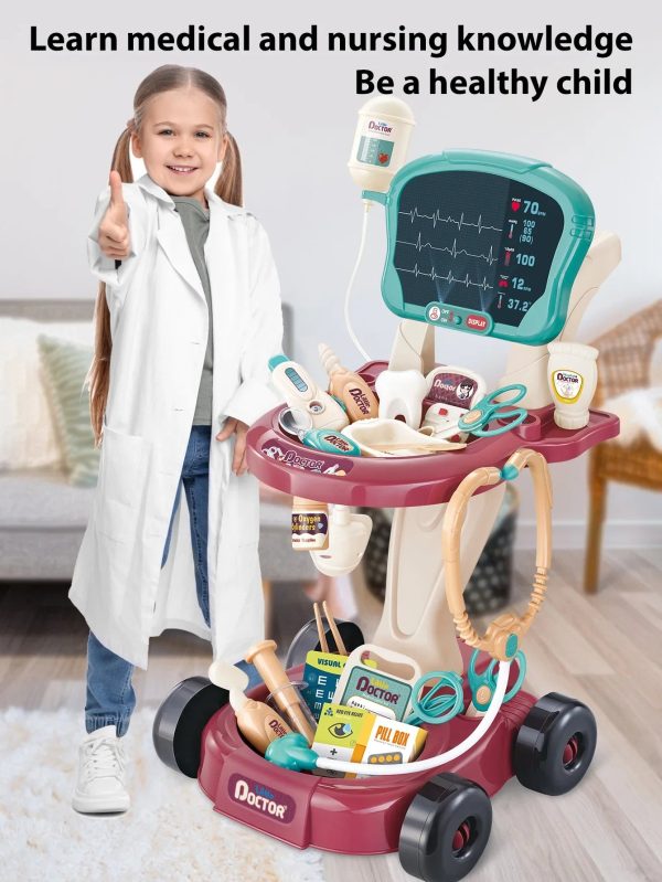 Mini Medic - Set de jouets pour chariot de docteur