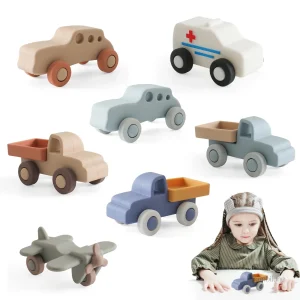 Mini Motion – Jouets en silicone pour véhicules éducatifs
