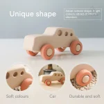 Mini véhicules en silicone pour apprentissage ludique