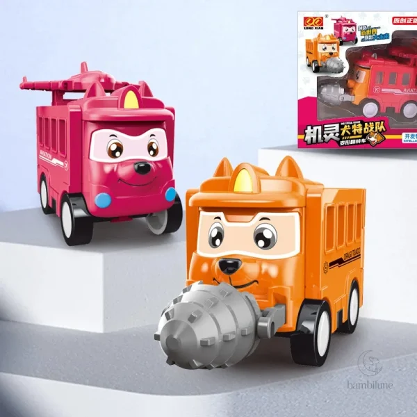 Véhicule coloré pour stimuler l'imagination des enfants