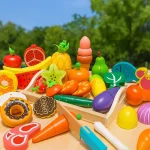MiniChef – Set de jeu magnétique en bois pour enfants