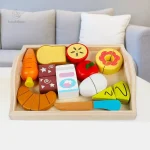 Jeu éducatif en bois pour enfants de 3 à 4 ans