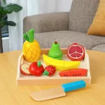 Activité ludique en bois pour développer l'imagination