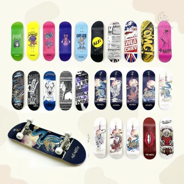 MiniDeck – Skateboard à doigts robuste et flexible