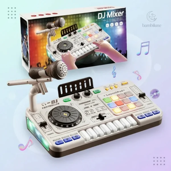 Mixeur DJ compact et ludique pour les jeunes créateurs