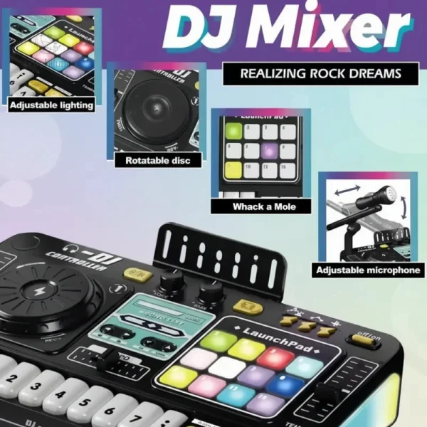 MiniDJ – Expérience musicale amusante pour les 8 ans et plus