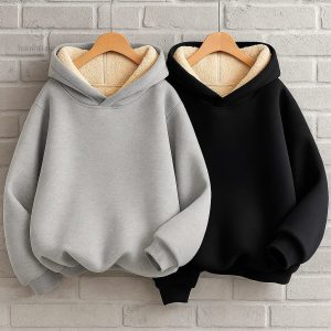 MiniFashion – Sweat à capuche décontracté pour enfants