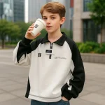 Pull en coton MiniFashion pour enfants, style ludique