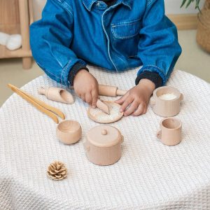 Jouet éducatif en bois pour développer la créativité