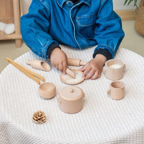 Jouet éducatif en bois pour développer la créativité