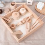 Set de cuisine éducatif en bois pour la motricité fine