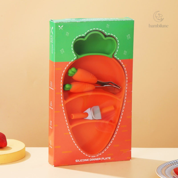 MiniMeal – Set de vaisselle en silicone pour tout-petits - vue 2