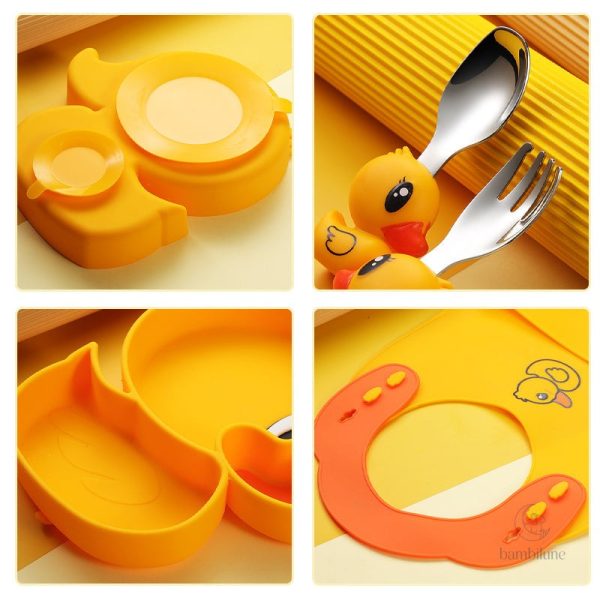 Couverts adaptés pour les petites mains des tout-petits