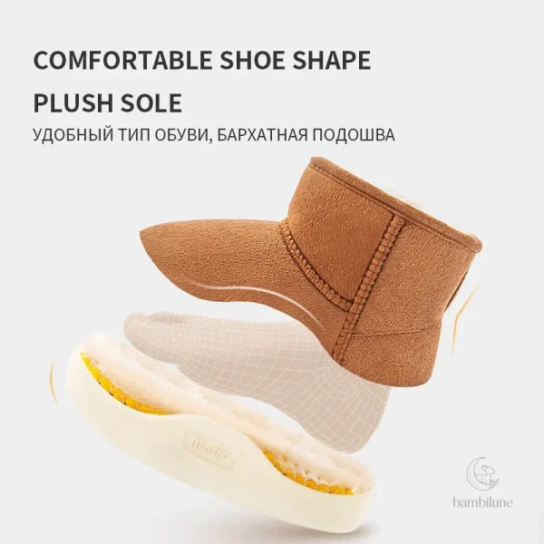 Bottes d'hiver confortables et stylées MiniWarm