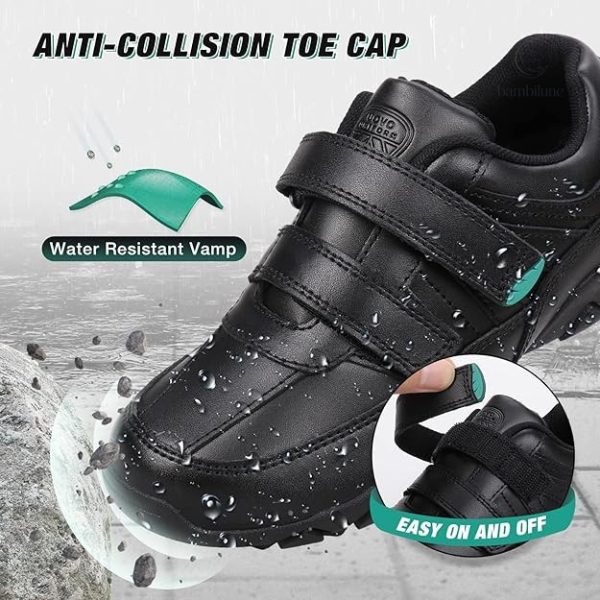 Chaussures légères en cuir pour enfants, confort et style