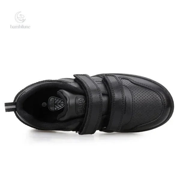 Chaussures d'été durables en cuir, faciles à enfiler
