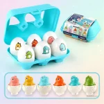 Jeu de tri d'œufs adapté aux enfants dès 1 an