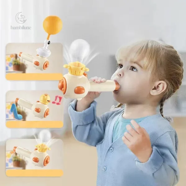 Jouet Montessori à souffler pour enfants