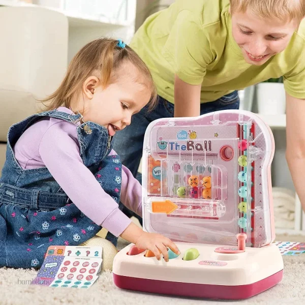 Jeu de billes Montessori pour développer la logique