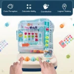 Jeu de mathématiques à billes pour stimuler la réflexion