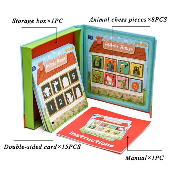 Montessori Memory Match pour stimuler l'apprentissage
