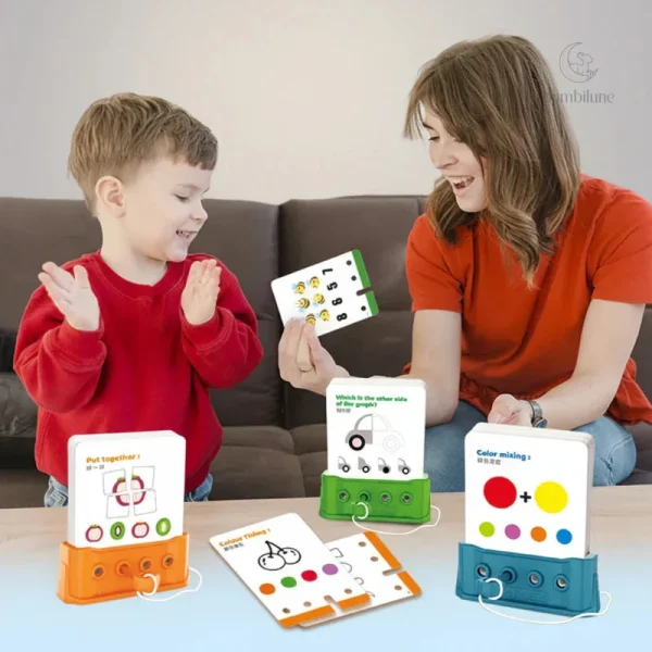Jeu de société Montessori – Matching Shapes pour enfants