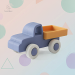Voiture de dentition en silicone pour nourrissons