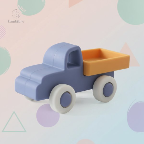 Voiture de dentition en silicone pour nourrissons