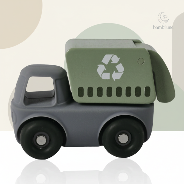 Montessori Silicone Toy Car – Jouet de dentition sécurisé - vue 2