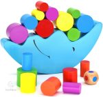 Moon Balance - Jeu d'équilibre avec blocs colorés