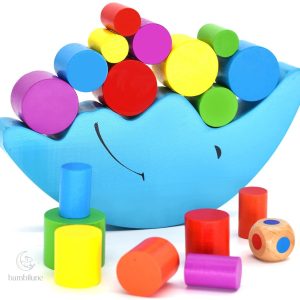 Moon Balance - Jeu d'équilibre avec blocs colorés